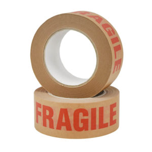 Fragile Printed Paper Tape